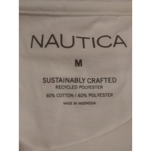 New Nautica T-Shirt Graphic On Front Crew Neck Short Sleeve all size Medium M - Picture 8 of 11